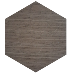 Hexagon Walnut Wall Panels